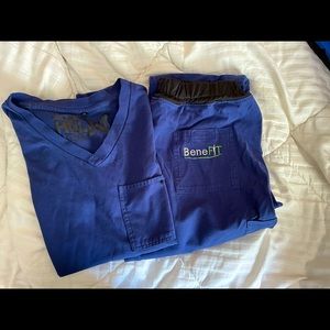 BeneFit Medical Scrub Set Navy